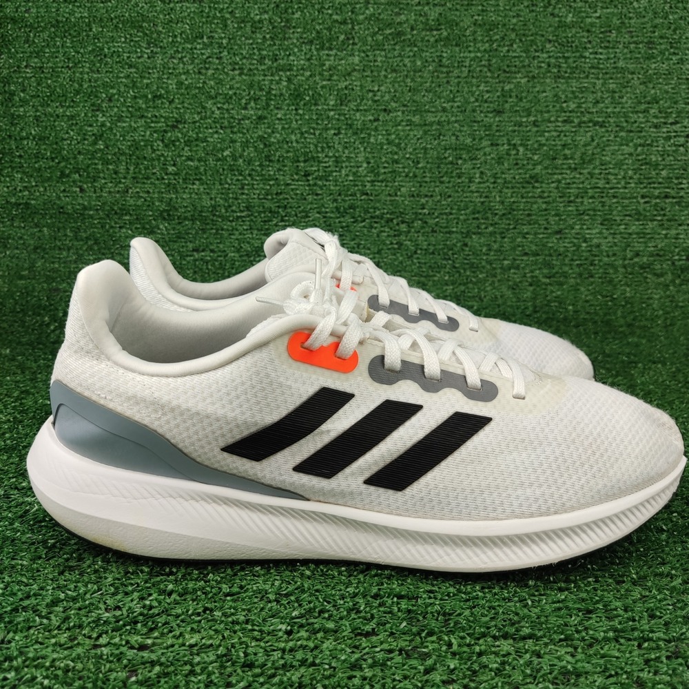 Adidas Sneakers Mens 13 White Runfalcon 3.0 Running Shoes HP6650 Cloudfoam